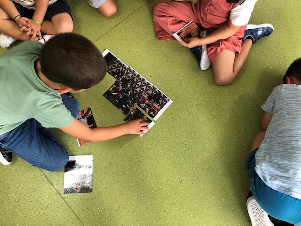 Atividade 1 – Construção do puzzle “Orquestra” na Escola Básica do Bom Pastor