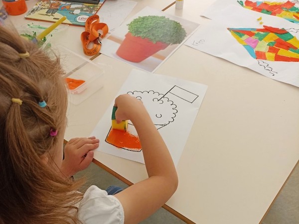 Atividade 5 – Decoração de um manjerico na Escola Básica da Torrinha