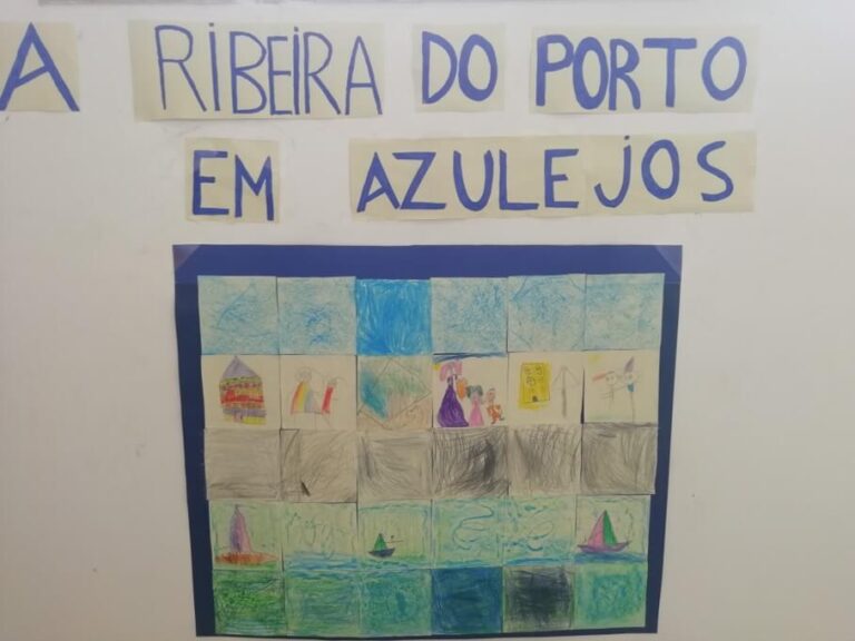 Atividade 1 – Desenhos de azulejos na Escola Básica Fernão de Magalhães