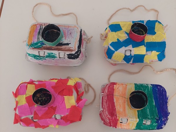 Atividades 4 e 5 – Máquinas fotográficas construídas na Escola Básica da Torrinha