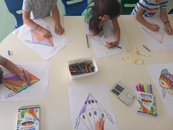 Atividade 4 – Construção de um balão de São João na Escola Básica Paulo da Gama