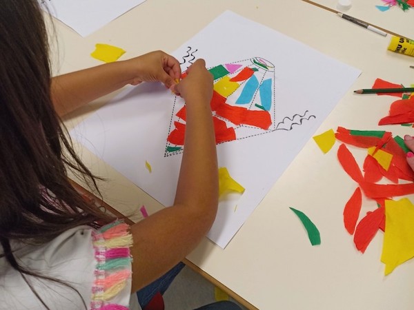 Atividade 4 – Decoração de um balão de São João na Escola Básica da Torrinha