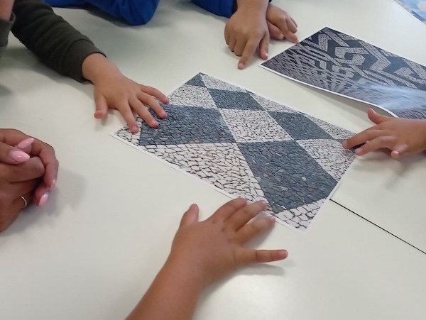 Atividade 3 – Exploração da calçada portuguesa na Escola Básica Paulo da Gama