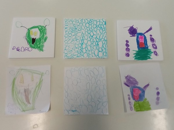 Atividades 1 e 2 – Elaboração de desenhos de azulejos e posterior construção de azulejos em K-Line, na Escola Básica Paulo da Gama